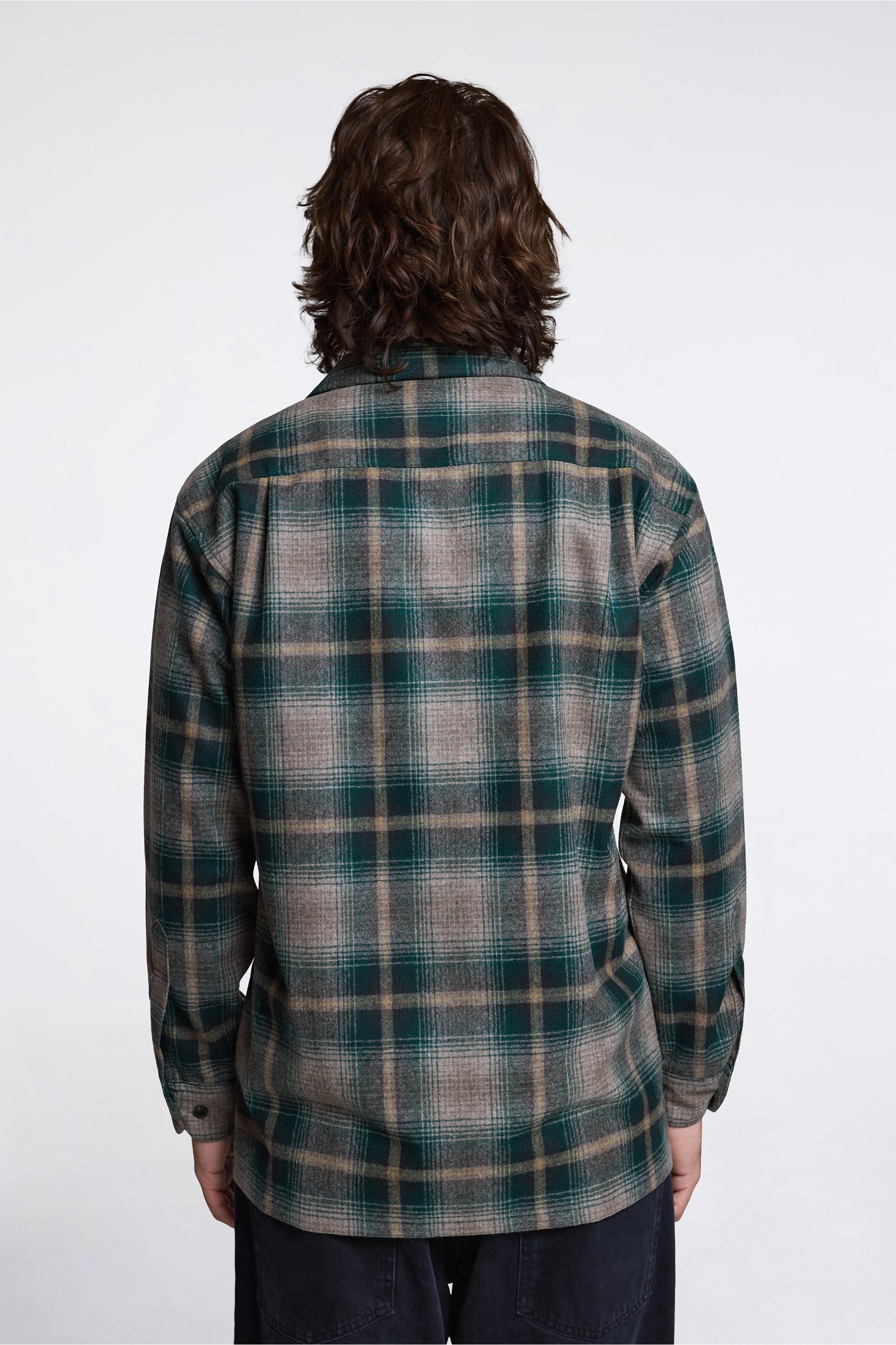 Board Shirt Green/Brown Ombre - Image 5