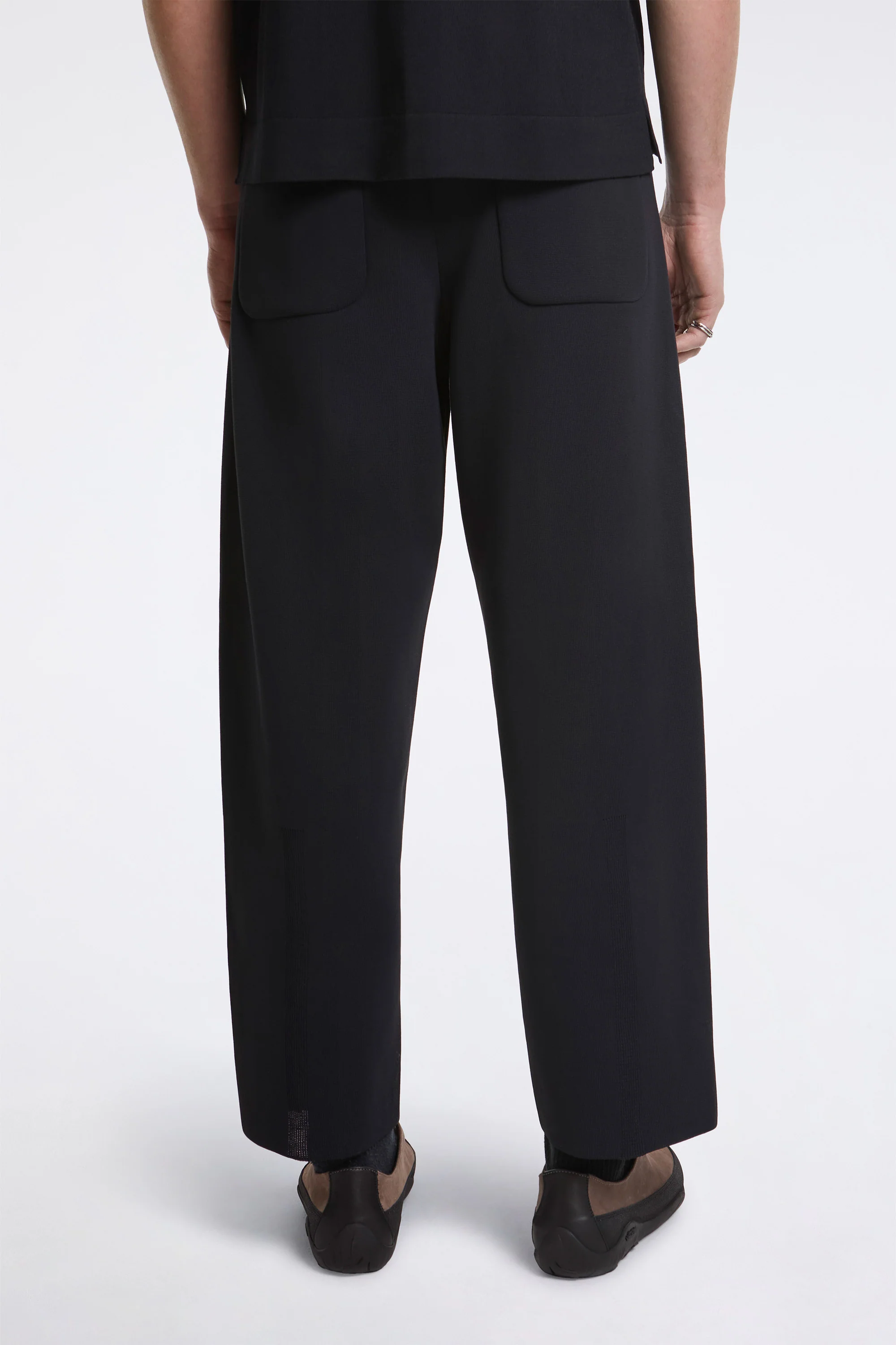 Milan Curved Pants Black - Image 2
