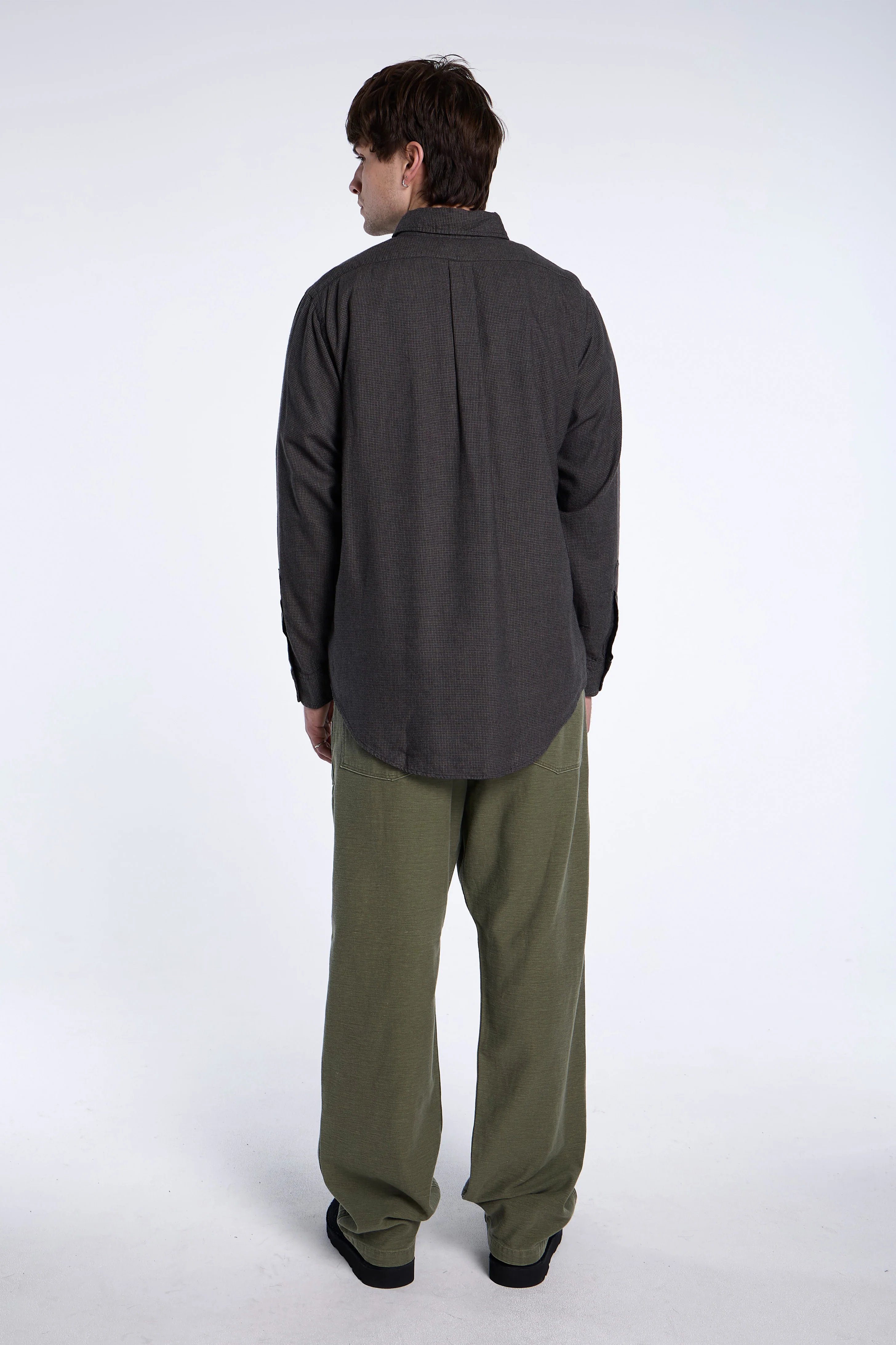 Button Down Shirt Mini Check - Image 6