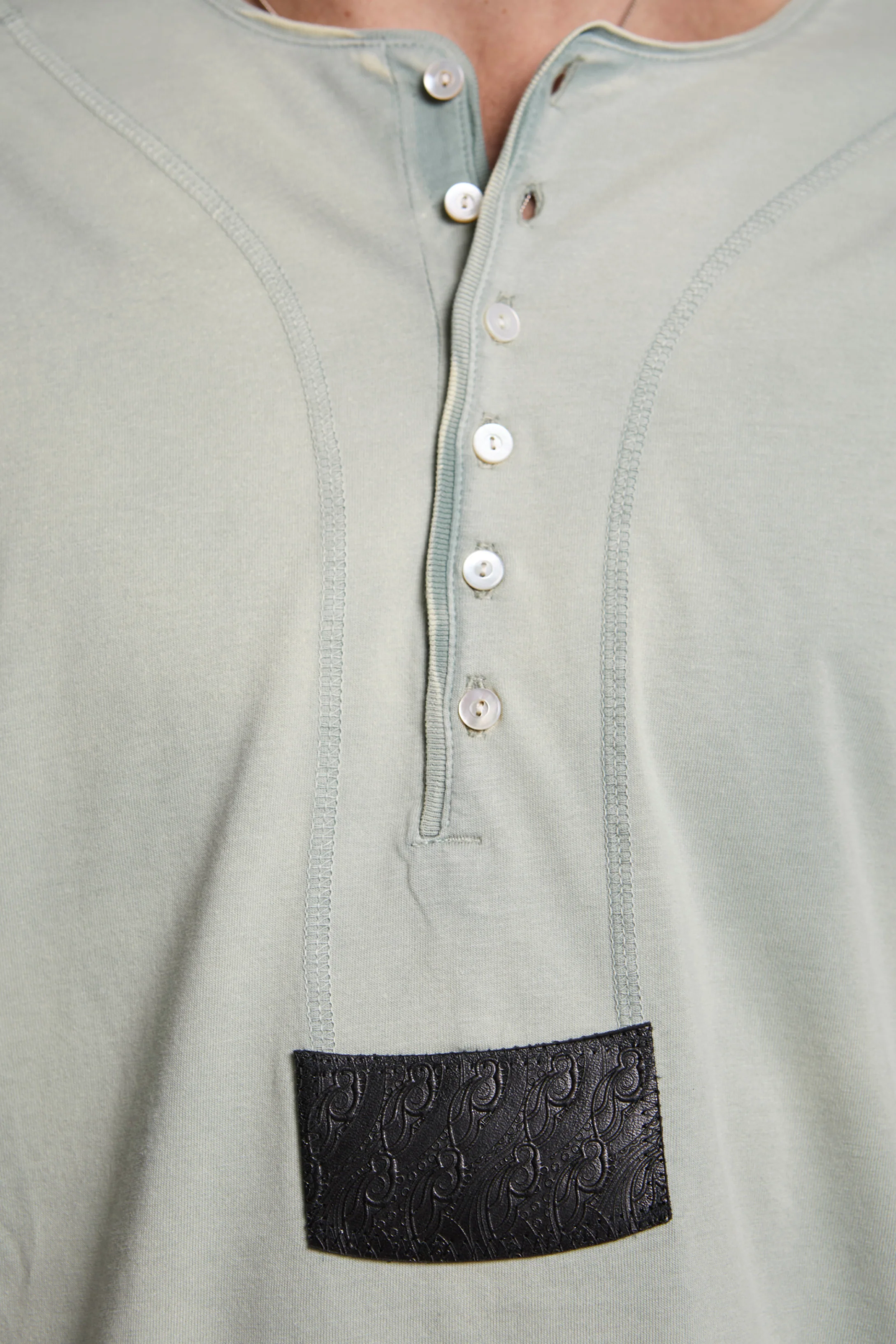 Sargo Long Sleeve Henley Seashore - Image 3